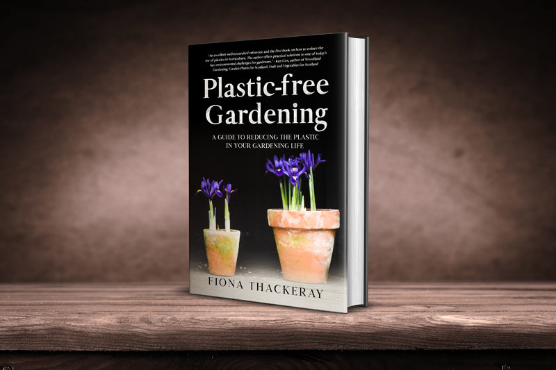 Plastic Free Gardening Book Featuring Mulch Organic
