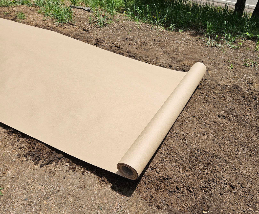 Organic Biodegradable Paper EcoMulch | 122cm x 152m