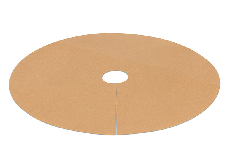 Biodegradable mulch circles for trees