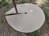 Biodegradable mulch circles for trees